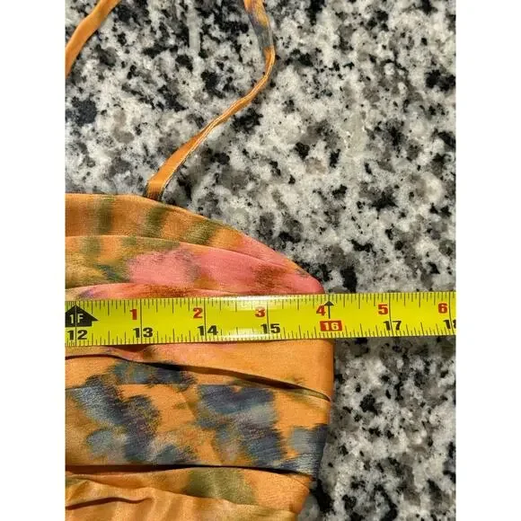 NWT $228 Anthropologie James Coviello Multicolor Floral Botanica Dress Sz 6 - Picture 5 of 10